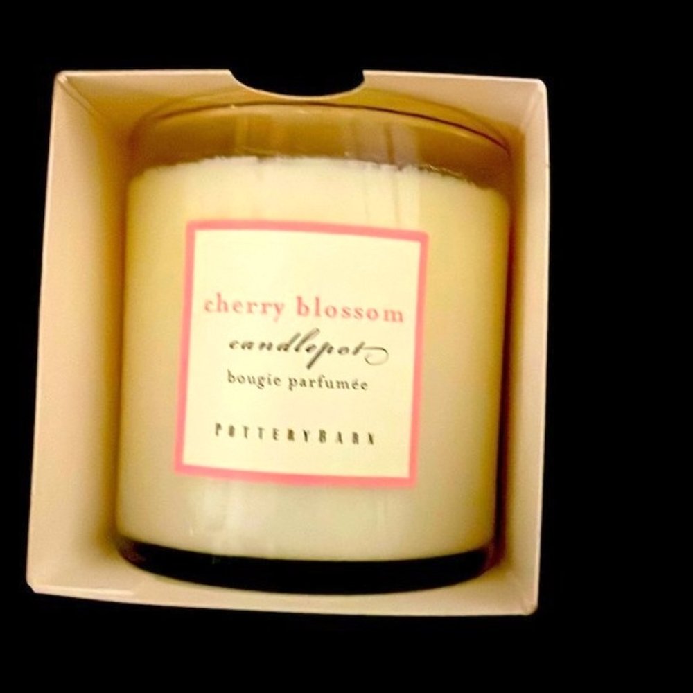Pottery Barn Cherry Blossom scented Candle